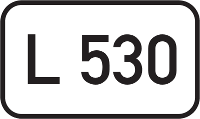 Straßenschild Landesstraße L 530