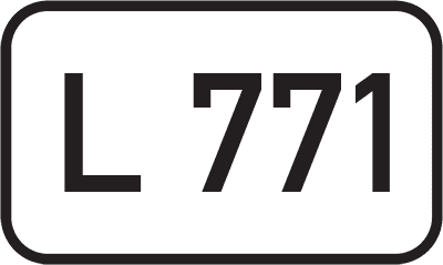 Straßenschild Landesstraße L 771