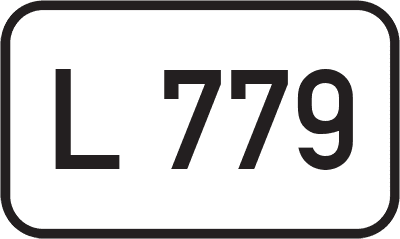 Straßenschild Landesstraße L 779