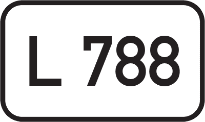 Straßenschild Landesstraße L 788