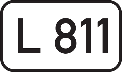 Straßenschild Landesstraße L 811
