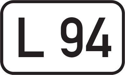 Straßenschild Landesstraße L 94