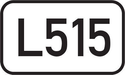 Straßenschild Landesstraße L515