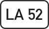 Landesstraße: LA 52