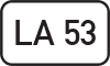 Landesstraße: LA 53