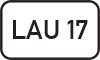 Landesstraße LAU 17