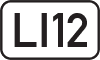 Landesstraße LI12