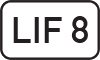 Landesstraße: LIF 8