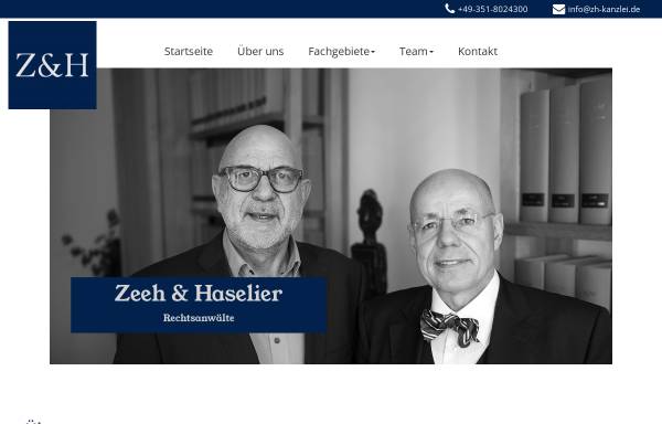 Vorschau von zeeh-online.de, Rechtsanwälte Zeeh & Coll.