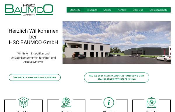 Vorschau von www.hsc-baumco.de, HSC Baumco GmbH