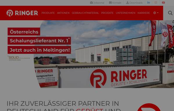 Vorschau von www.ringer.at, Ringer KG