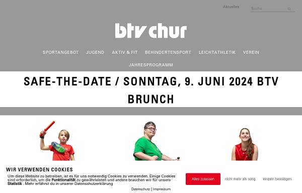 Vorschau von www.btv-chur.ch, BTV Chur
