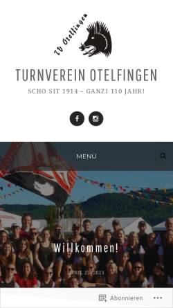 Vorschau der mobilen Webseite www.tvotelfingen.ch, TV Otelfingen