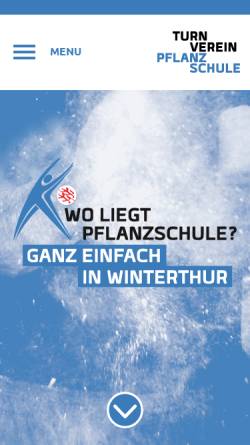 Vorschau der mobilen Webseite www.tv-pflanzschule.ch, TV Pflanzschule Winterthur