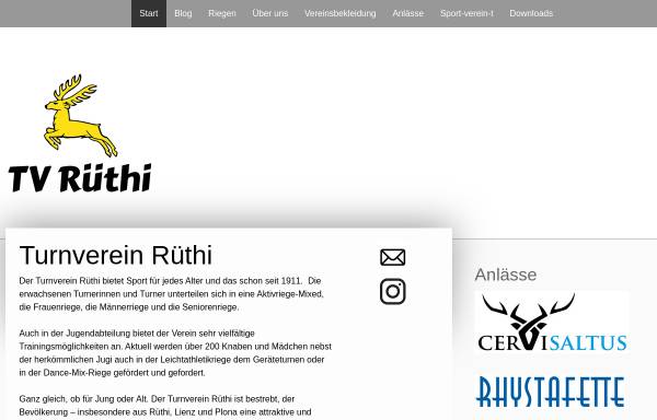 Vorschau von www.tvruethi.ch, TV Rüthi