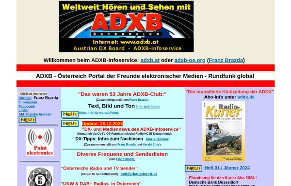 Vorschau von www.adxb-oe.org, ADXB Österreich