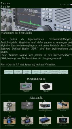 Vorschau der mobilen Webseite www.fenu-radio.ch, Fenu-Radio