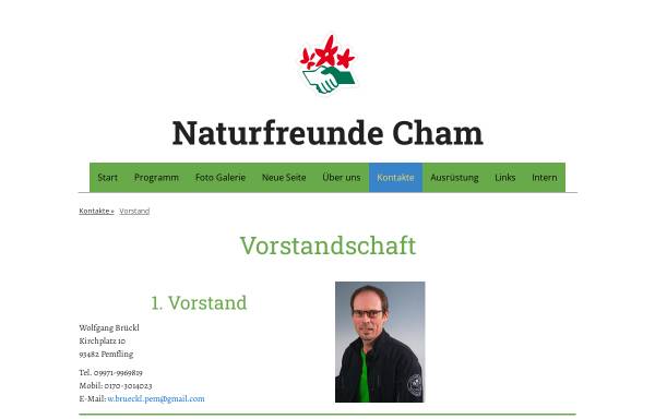 Vorschau von www.naturfreunde-cham.de, Naturfreunde Cham