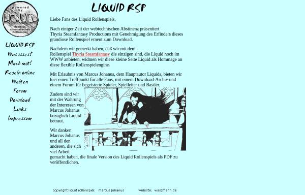 Vorschau von liquid.waszmann.de, Liquid, flexibles Rollenspiel