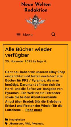 Vorschau der mobilen Webseite www.prost-rollenspiel.de, Prost