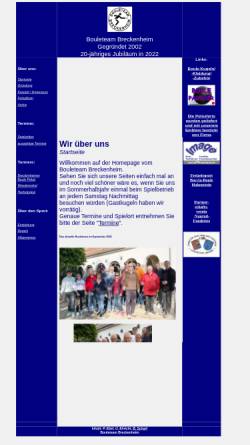 Vorschau der mobilen Webseite www.bouleteam-breckenheim.de, Bouleteam Breckenheim