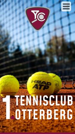 Vorschau der mobilen Webseite 1tco.de, 1. Tennisclub Otterberg