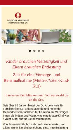 Deutscher Arbeitskreis für Familienhilfe e.V.