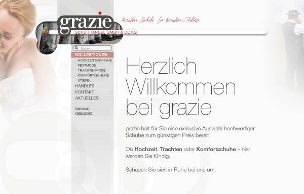 Vorschau von www.grazie-schuhhandel.de, Schuhfabrik Bleil GmbH