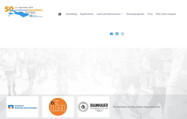 Vorschau von www.bodensee-marathon.de, Bodensee Marathon