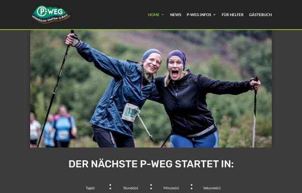 Vorschau von www.p-weg.de, P-Weg-Marathonwochenende
