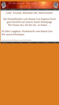 Vorschau der mobilen Webseite www.ramatgan.ch, Vom Ramat Gan