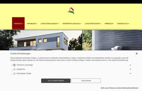 Vorschau von www.baugutachter-immobilienbewertung.de, Galant Bauträger GmbH