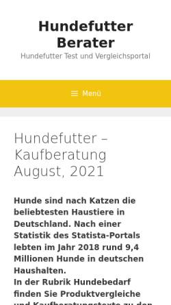 Vorschau der mobilen Webseite www.berner-sennenhunde-vom-hagener-hof.de, Vom Hagener Hof