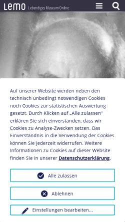 Vorschau der mobilen Webseite www.dhm.de, Wilhelm Furtwängler