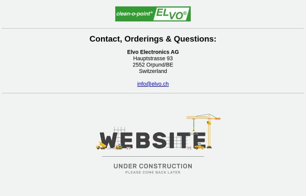 Vorschau von www.elvo.ch, Elvo Electronics AG