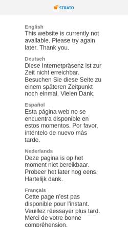 Vorschau der mobilen Webseite www.akku-rat-poessneck.de, Akku-rat, Inh. Edgar Meisgeier