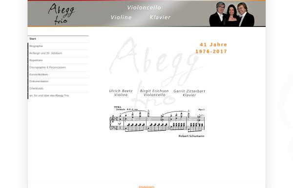 Vorschau von www.abegg-trio.de, Abegg Trio