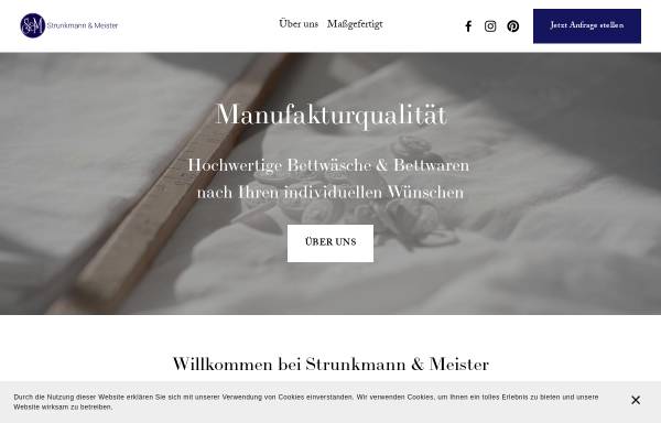 Vorschau von www.strunkmann-meister.de, Strunkmann-Meister Handelsgesellschaft mbH