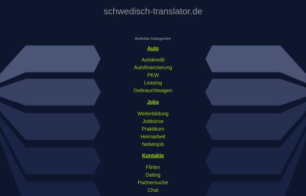Vorschau von www.schwedisch-translator.de, Transword