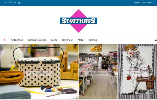 Vorschau von www.stoffhandel.de, W & S Textil GmbH