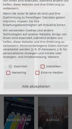 Vorschau der mobilen Webseite bensegger.de, Bensegger