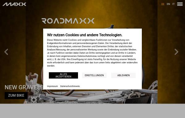 Vorschau von www.maxx.de, Maxx Modular Bikes