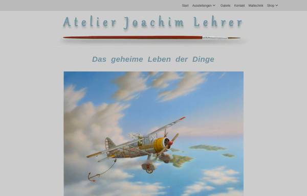 Vorschau von www.joachim-lehrer.de, Atelier Joachim Lehrer