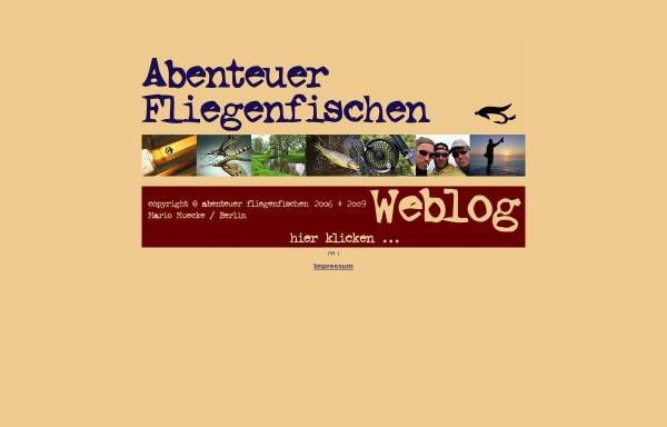 Vorschau von www.abenteuer-fliegenfischen.de, Fliegenfischen mit Mario Mücke
