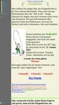 Vorschau der mobilen Webseite www.h-juhnke.de, Fliegenfischer Helmuth