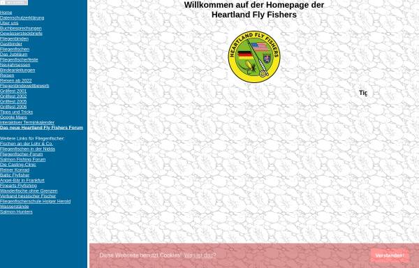 Vorschau von www.heartlandflyfishers.de, Heartland Fly Fishers