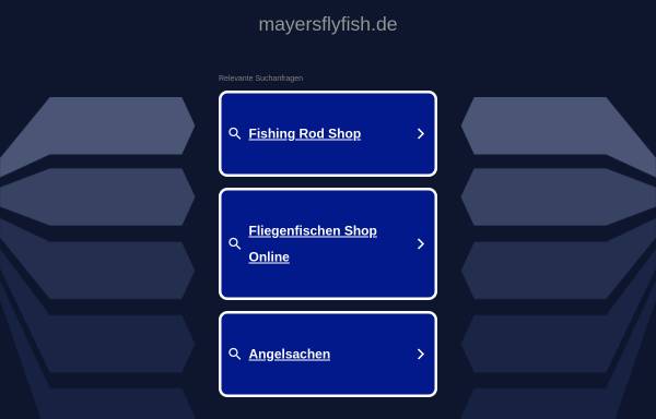 Vorschau von mayersflyfish.de, Mayer's Flyfishing Tackle