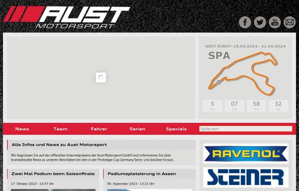 Vorschau von www.aust-motorsport.de, Aust Motorsport
