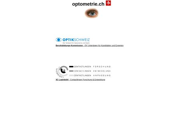 Vorschau von www.optometrie.ch, Optometrie Schweiz