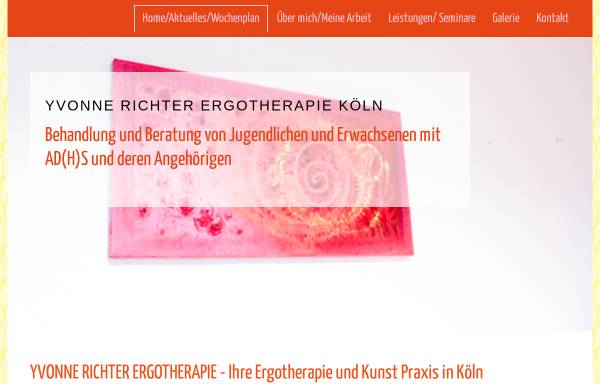 Vorschau von www.kunst-ergo.de, Praxis für Ergotherapie und Kunsttherapie